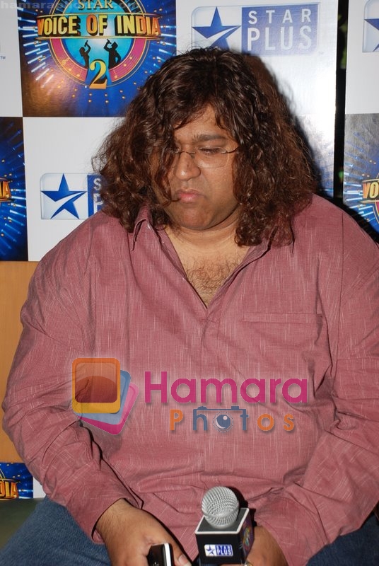 Monty Sharma at Amul Star Voice of India  press meet in Mangi Ferra on 16th July 2008