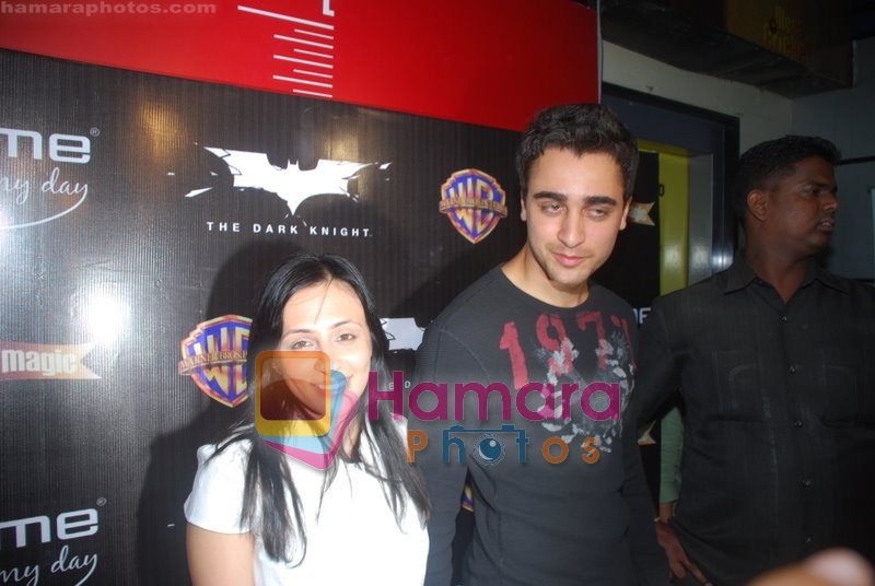Imran Khan with girl friend Avantika at Dark Knight premiere in Fame Adlabs on 17th July 2008