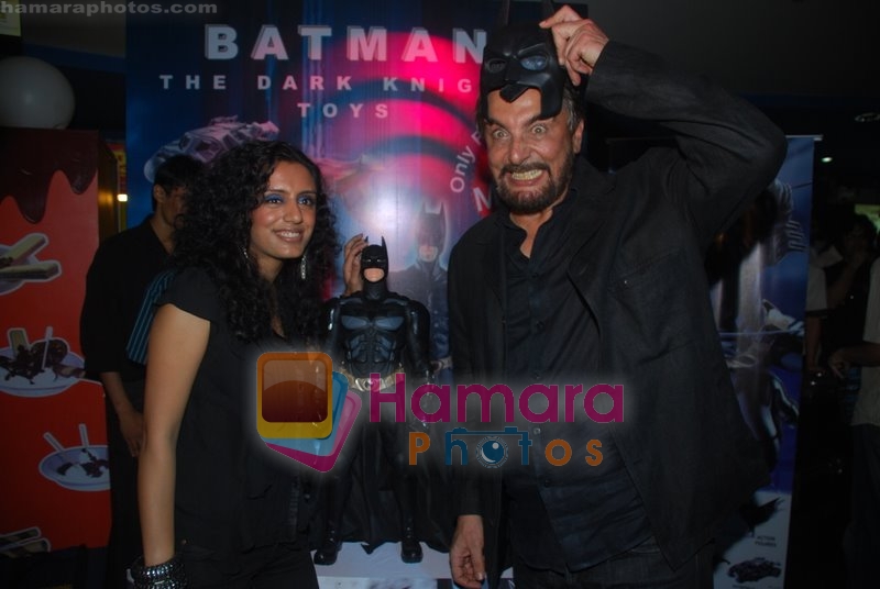 Kabir Bedi at Dark Knight premiere in Fame Adlabs on 17th July 2008