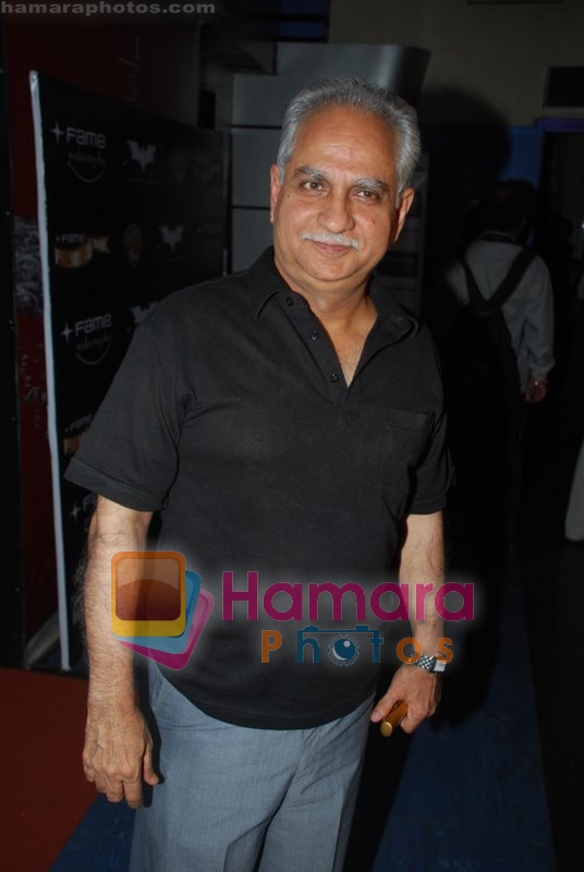 Ramesh Sippy at Dark Knight premiere in Fame Adlabs on 17th July 2008