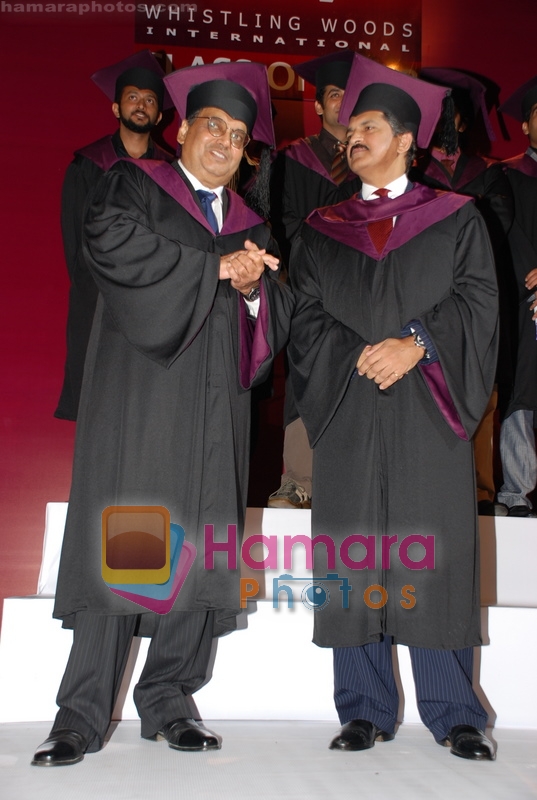 Subhash Ghai at Whistling Woods convocation ceremony in Film City on 18th July 2008