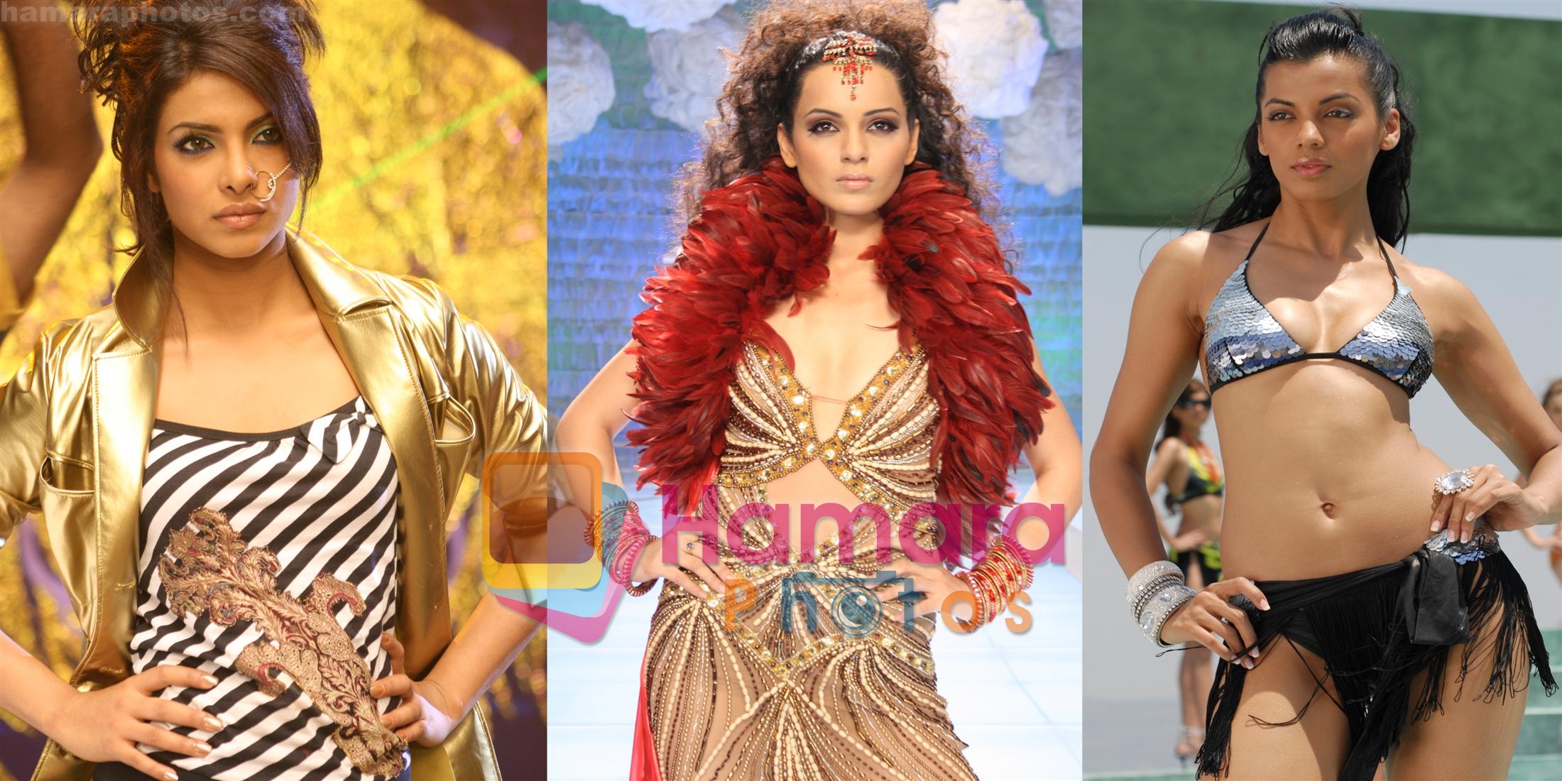 Kangana Ranaut, Mugdha Godse, Priyanka Chopra in Still from Fashion