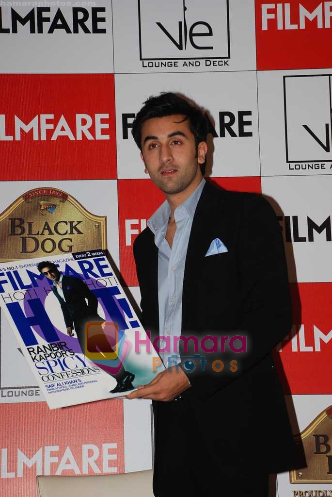 Ranbir Kapoor launches latest Filmfare issue in Vie Lounge on July 29th 2008 -san