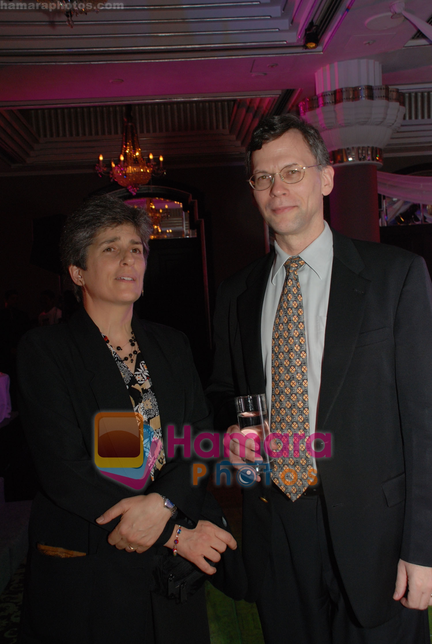Elizabeth Kauffman and Glen Keiser at Atul Nishar IACC event in Mumbai on July 31st 2008