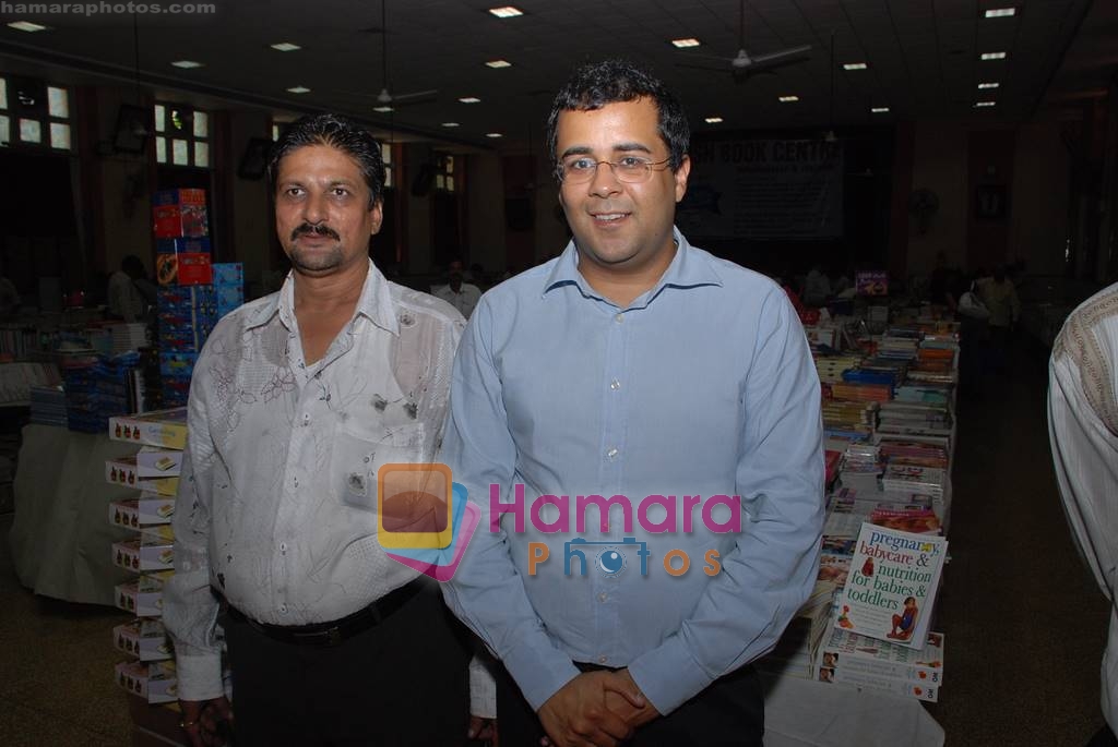 Chetan Bhagat launch book fair in Churchgate on July 31st 2008 