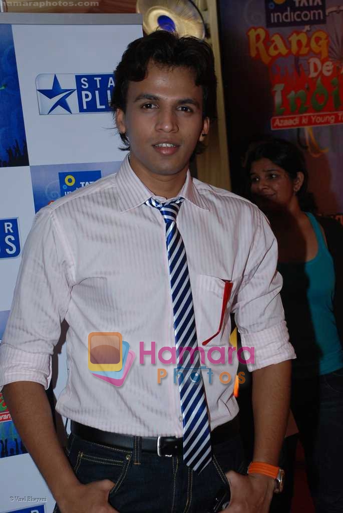 Abhijeet Sawant at Star Pariwar Independence special in St Andrews on August 2nd 2008 