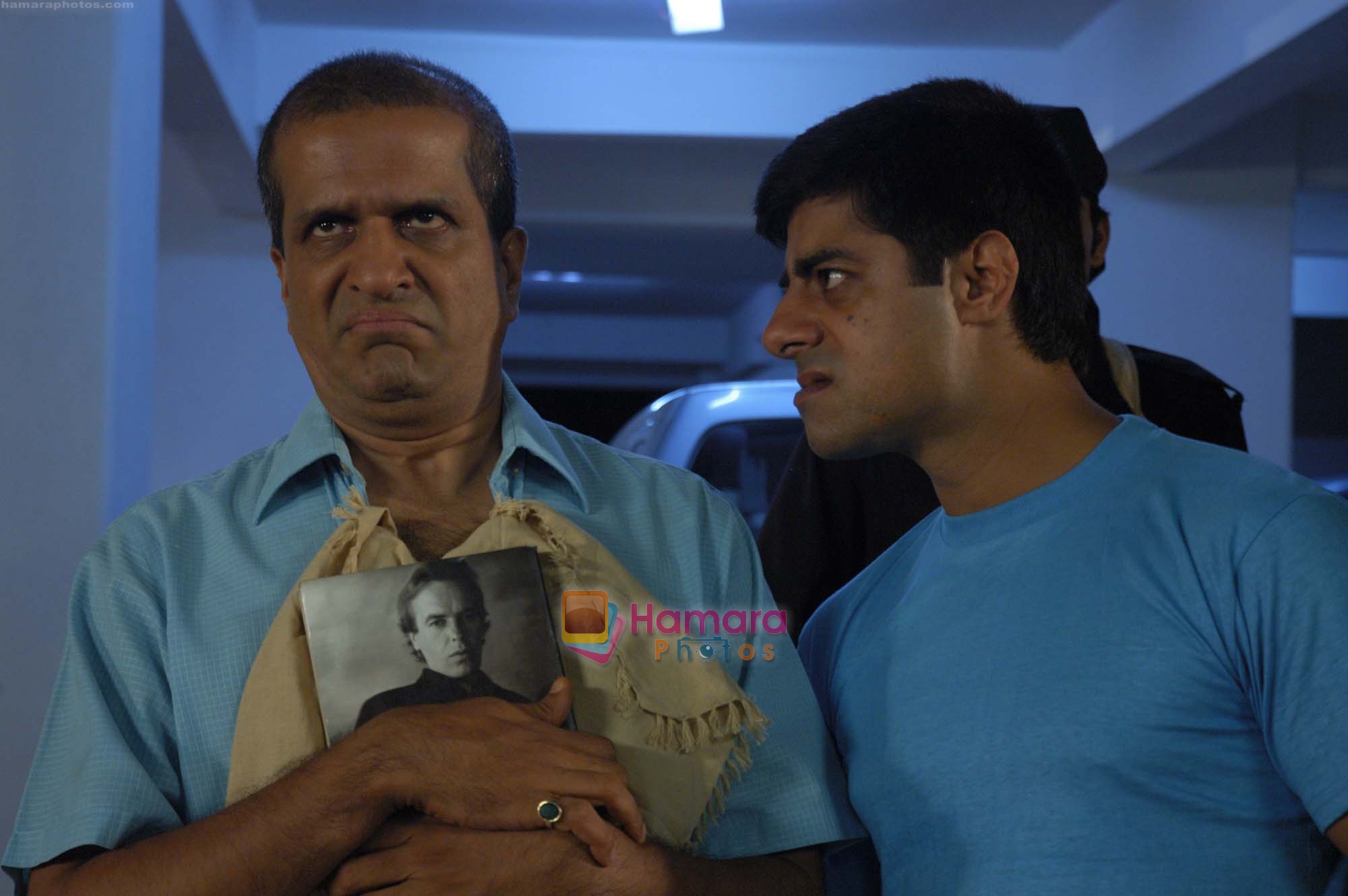 Darshan Jariwala, Sushant Singh in Still from Hulla 