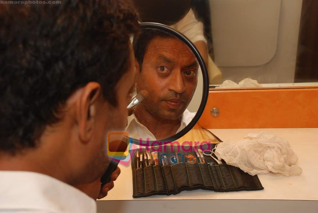 Irrfan Khan at the promotional shoot of Film Dil Kabbadi in Mukesh Mills on 8th August 2008 