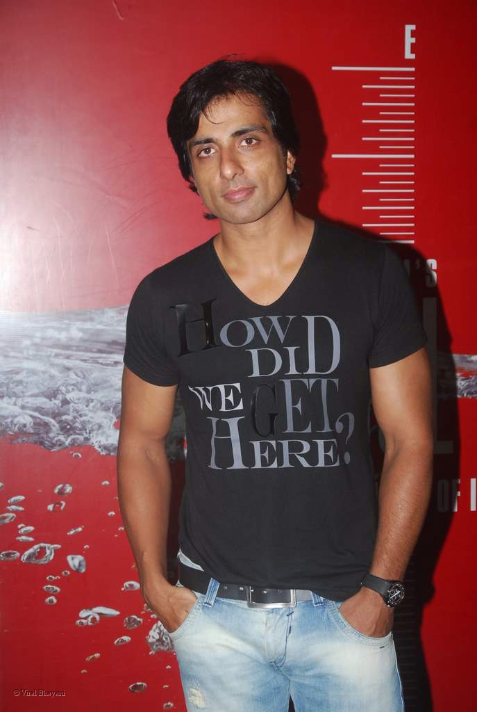 Sonu Sood at the Fame special screening of Bachna Ae Haseeno on August 14th 2008 