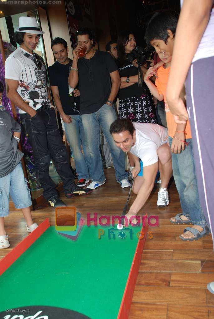 Sohail Khan at the PUMA Golf Open in Hard Rock Caf�, Mumbai on August 17th 2008 