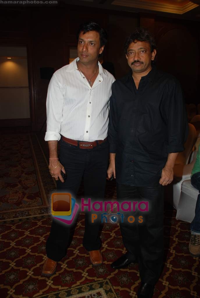 Madhur Bhandarkar, Ram Gopal Varma at Phoonk success bash in  JW Marriott on August 25th 2008 