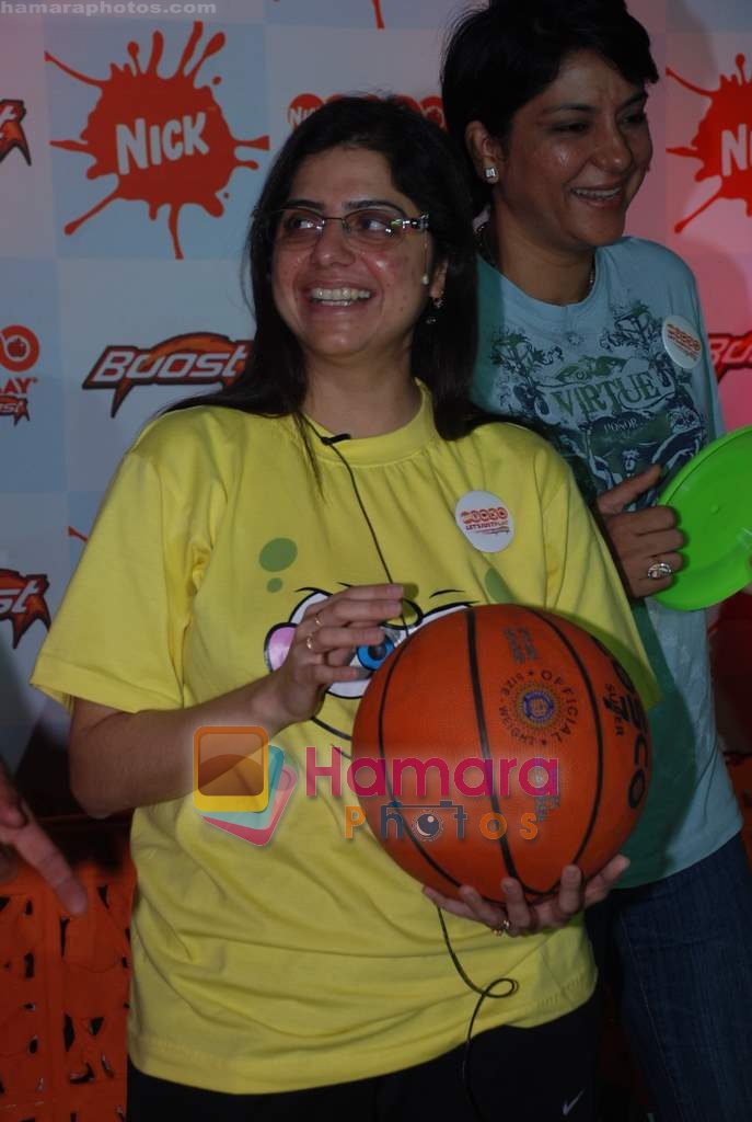 Priya Dutt at the Launch of Let's Just Play Go Healthy Challenge in Nick on 28th August 2008 