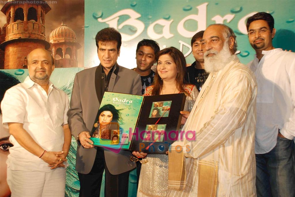 Jeetendra, Rupali Dalal, Samee , Shriji Arvind Singh Mewar at the Launch of Rupali Dalals Album Badra on 29th August 2008 