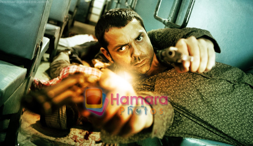 Bobby Deol in still from the movie Chamku 