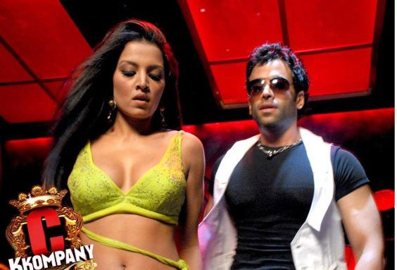 Celina Jaitley, Tusshar Kapoor in a still from C Kkompany 