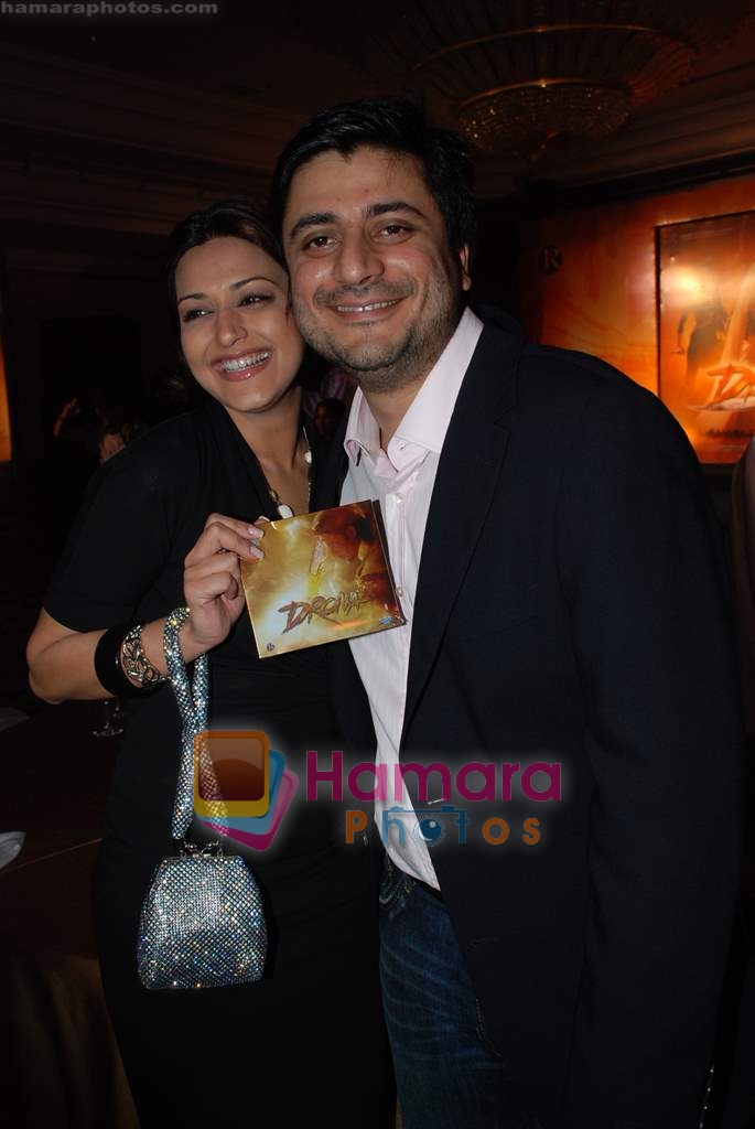 Goldie Behl, Sonali Bendre at Drona Music Launch on 6th September 2008 