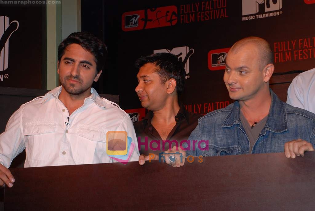 Ayushmann Khurana at the MTV Fully Faltoo Film Festival in Mumbai on 9th September 2008 