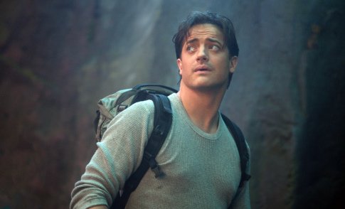 Brendan Fraser in a still from the movie Journey to the Center of the Earth 