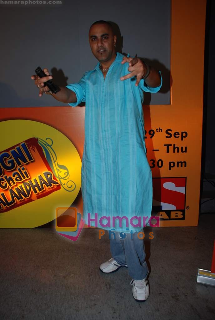 Baba Sehgal at Jugni Chali Jalandar new serial from Sab launch in Sony TV office on 17th September 2008 