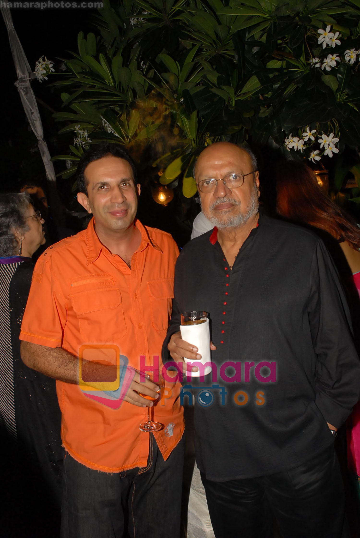 Parvez Damania & Shyam Benegal at Carlsberg Evening in Mumbai on 19th September 2008