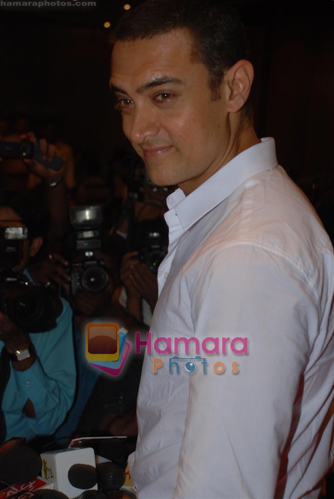Aamir Khan at Press Conference for the Oscar annuncement of Tare Zameen Par on 23rd September 2008 