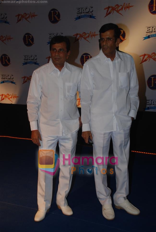 Abbas Mastan at Drona Premiere on 1st october 2008 