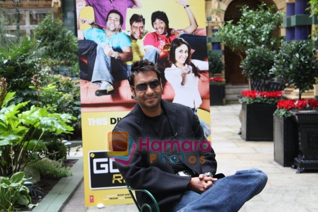 Ajay Devgan promotes GOLMAAL RETURNS in London on 14th October 2008