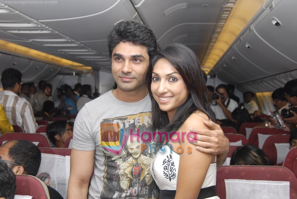 Moulli Ganguly & Mazher at the Launch of Nach Baliye 4th Season on 16th October 2008 on 17th October 2008 