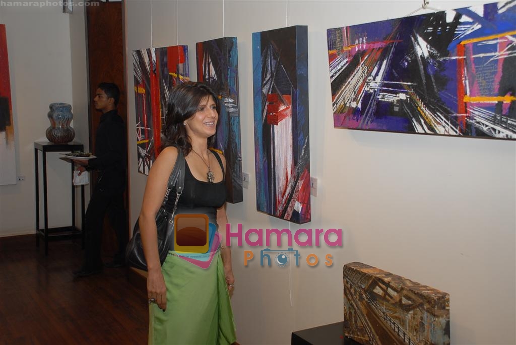 at artist Adli Writer's art exhibition on 30th October 2008 
