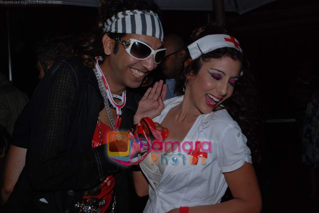 Jennifer Mayani at Halloween bash hosted by Ed Hardy at Vie Lounge on 31st Octoer 2008 