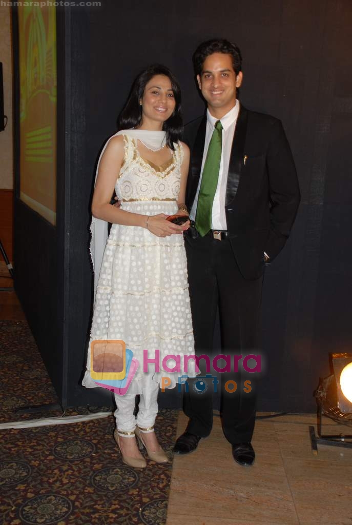 Vikas Kalantri and Pooja Ghai at Gold Awards 2008 to be held in Dubai press meet in The Club on 10th November 2008 