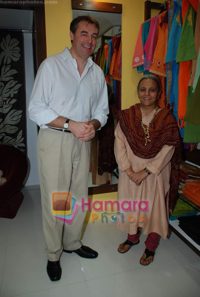 at Hansiba- the brand by rural artisans in Mumbai on 11th November 2008 