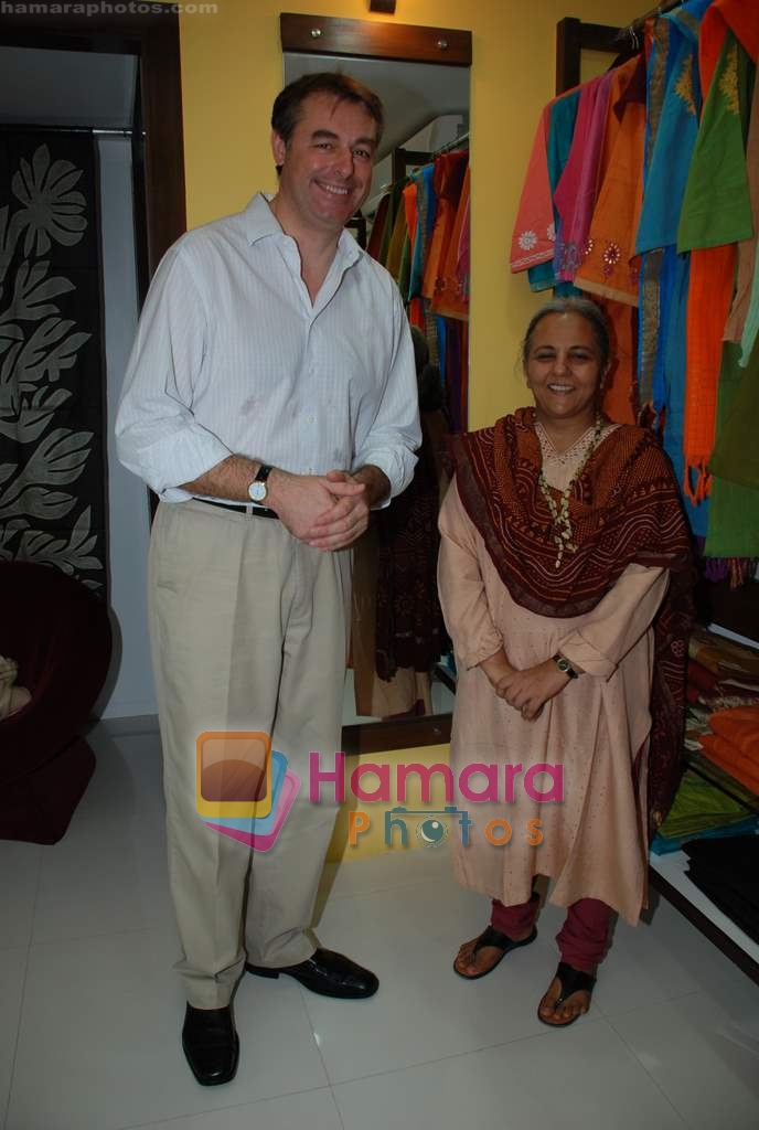 at Hansiba- the brand by rural artisans in Mumbai on 11th November 2008 