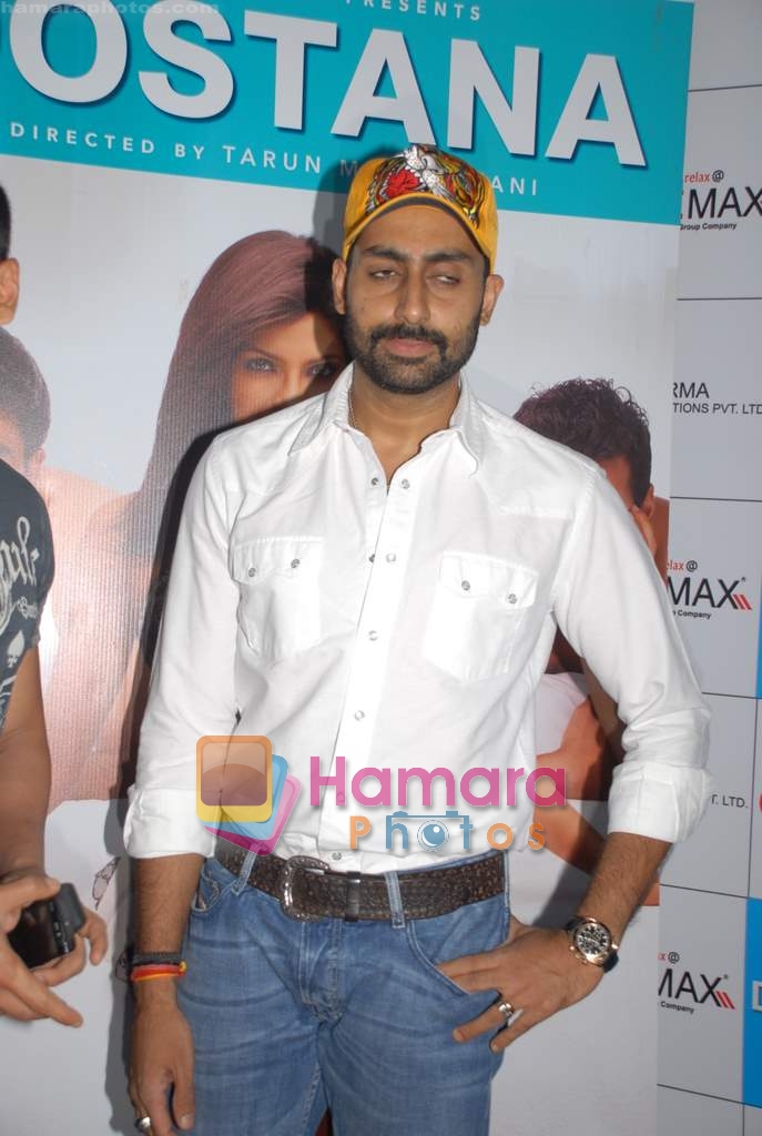 Abhishek Bachchan at the Press conference of Dostana in Cinemax on 13th November 2008  - Copy~0