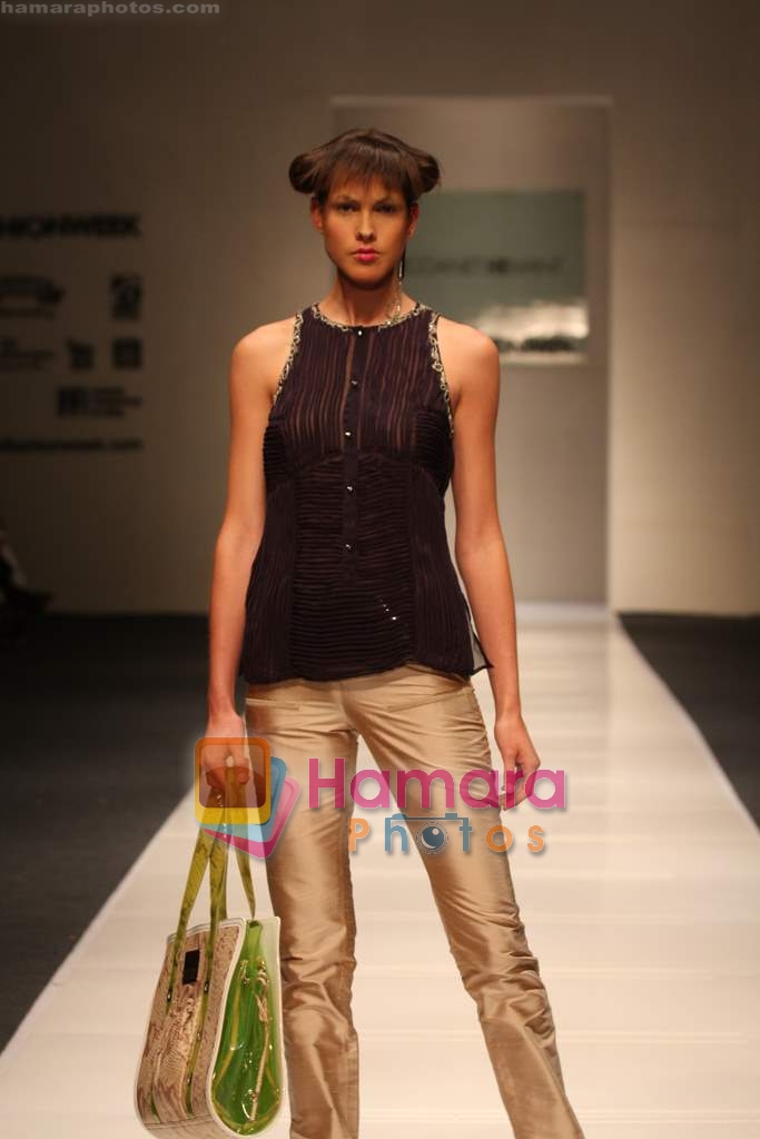 Model walk the ramp for Lecoanet Hemant at Delhi Fashion Week on 3rd December 2008 