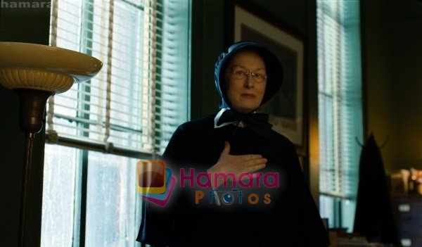 Meryl Streep  in still from the movie Doubt