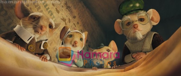 Animated Characters in still from the movie The Tale of Despereaux 