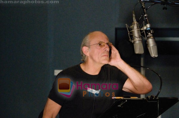 Christopher Lloyd giving voice to the Animated Characters in still from the movie The Tale of Despereaux