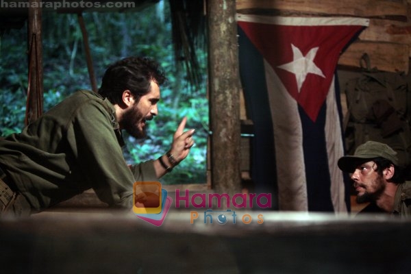 Benicio Del Toro in still from the movie Guerrilla 