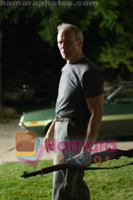 Clint Eastwood  in still from the movie Gran Torino 