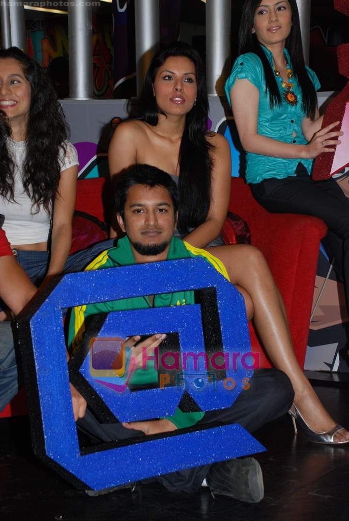 Deepti Gujral, Shambhavi Sharma at the Launch of MTV's New Shows on 12th December 2008 