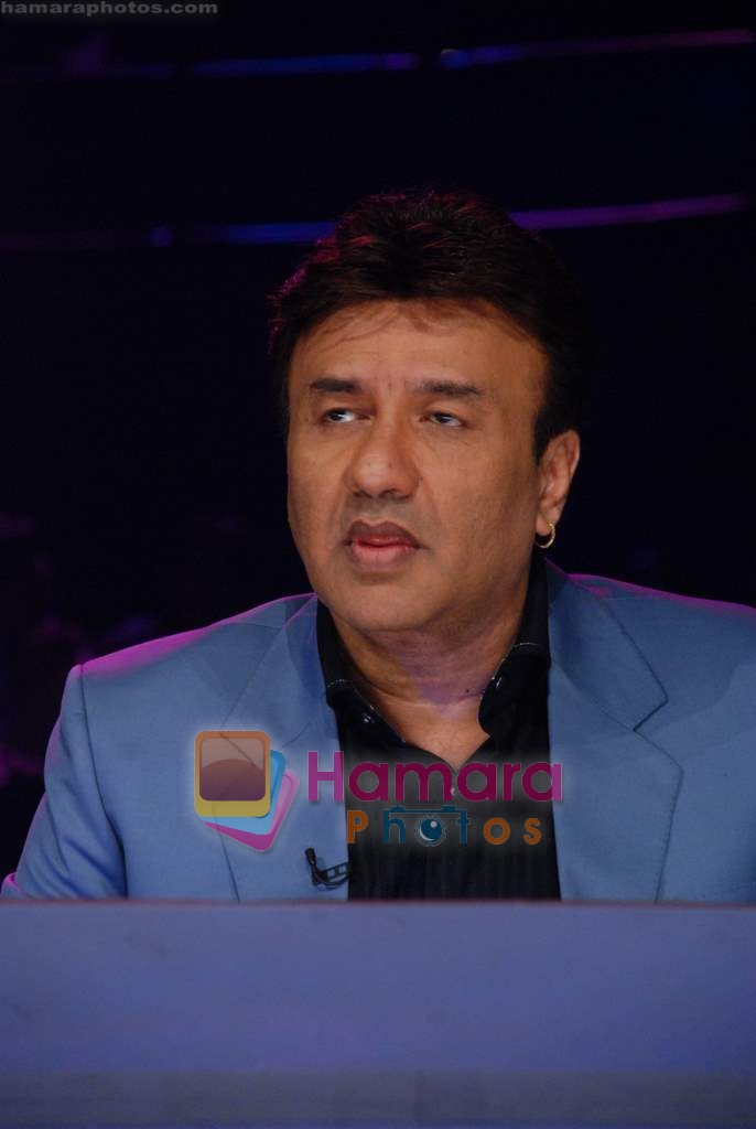 Anu Malik on the sets of Indian Idol 4 in RK Studios on 13th December 2008 