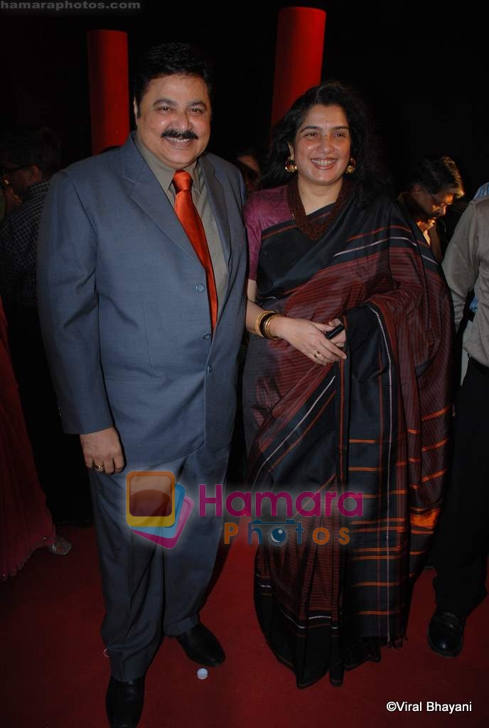 satish shah with wife at ITA Awards on 14th December 2008