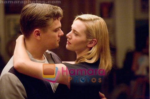 Leonardo DiCaprio, Kate Winslet  in still from the movie Revolutionary Road