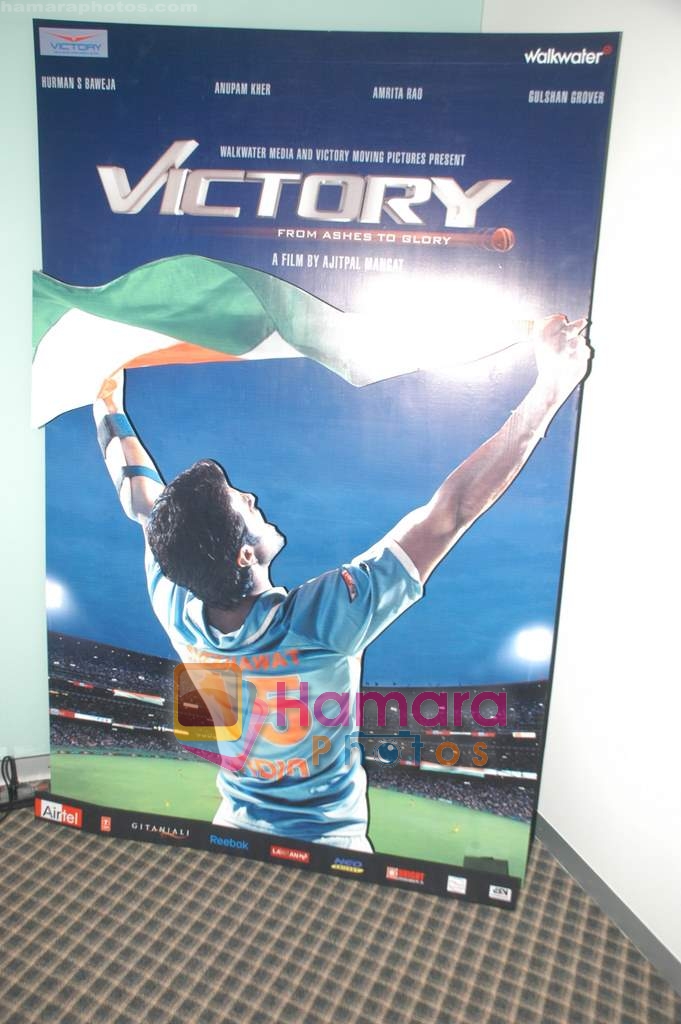 at Victory film promotion on the sets of NEO Cricket in Malad on 22nd December 2008 