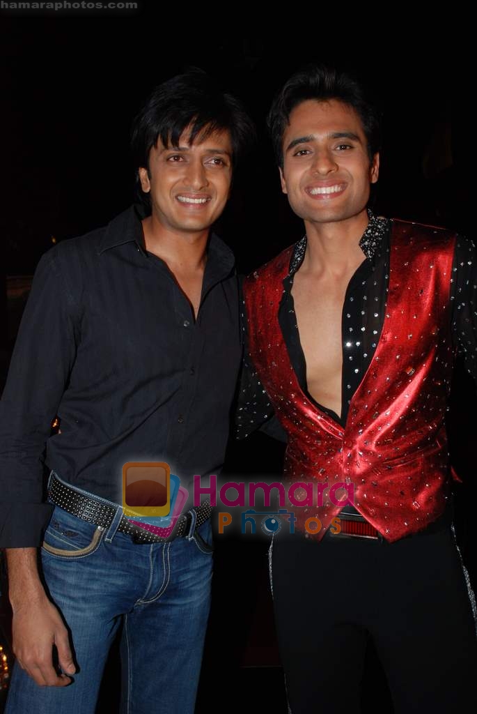Jackie Bhagnani, Ritesh Deshmukh at the launch of Vashu Bhagnani's son - Jackie in Film City on 24th December 2008 