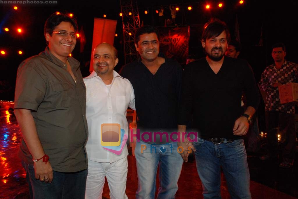 Vashu Bhagnani, Sameer at the launch of Vashu Bhagnani's son - Jackie in Film City on 24th December 2008 