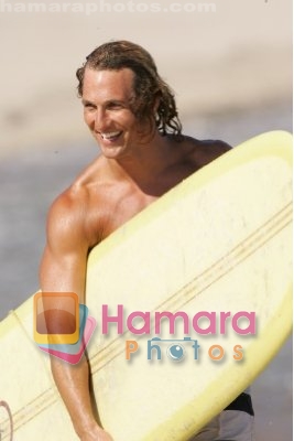 Matthew McConaughey in still from the movie Surfer, Dude 