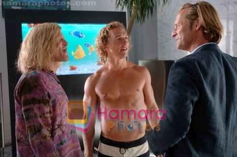 Matthew McConaughey, Jeffrey Nordling in still from the movie Surfer, Dude