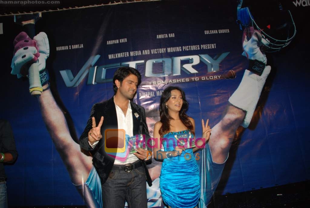 Amrita Rao, Harman Baweja at Victory film music launch in Vie Lounge on 28th December 2008 
